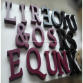Metal Letter Signs for Business Painted or Plated